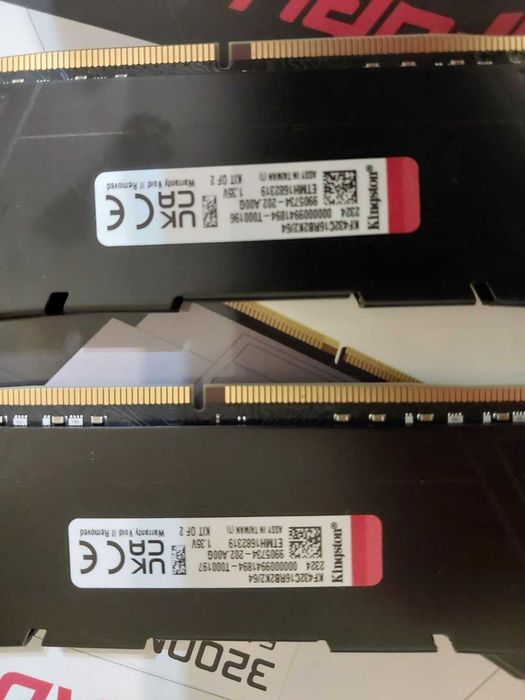 64GB 3200Mhz CL16 - DDR4 рам памет