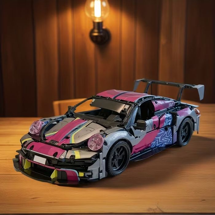 Set construcție tip Lego Technic Porsche