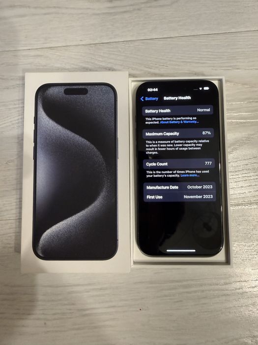 Аифон Iphone 15 Pro 1ТБ 87%