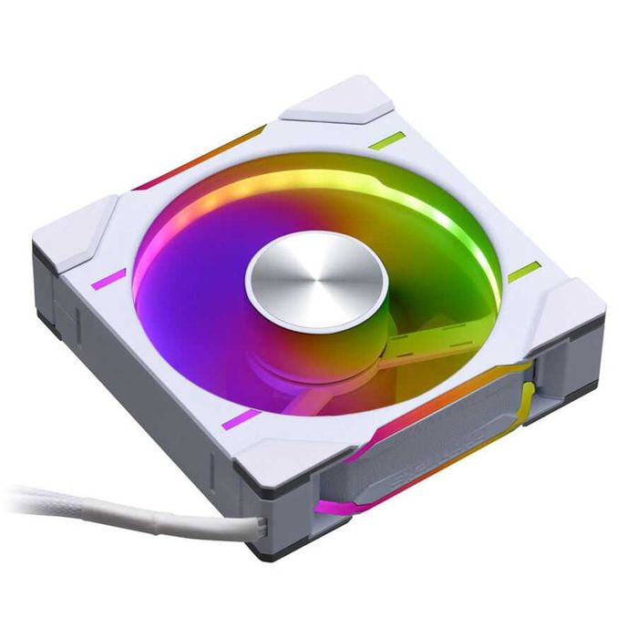 Phanteks D30 PWM 120mm D-RGB White, Regular Airflow, nou, nefolosit