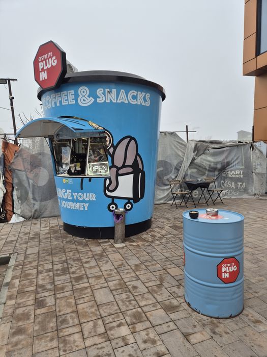 Kiosk Cafenea Mobil Complet Echipat – Coffee to Go