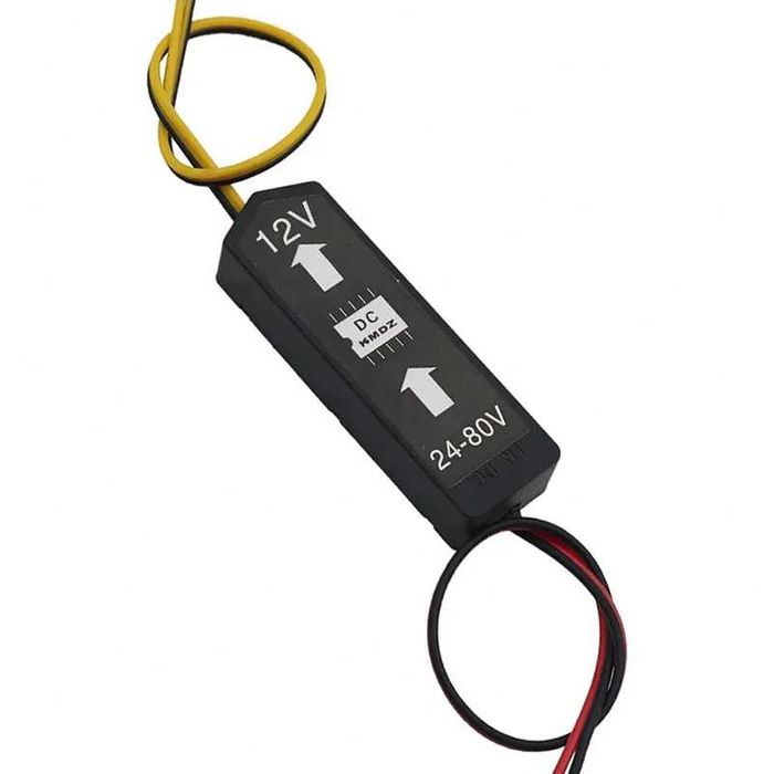 Convertor tensiune 12V - 24V-80V scuter electric Citycoco / Harley