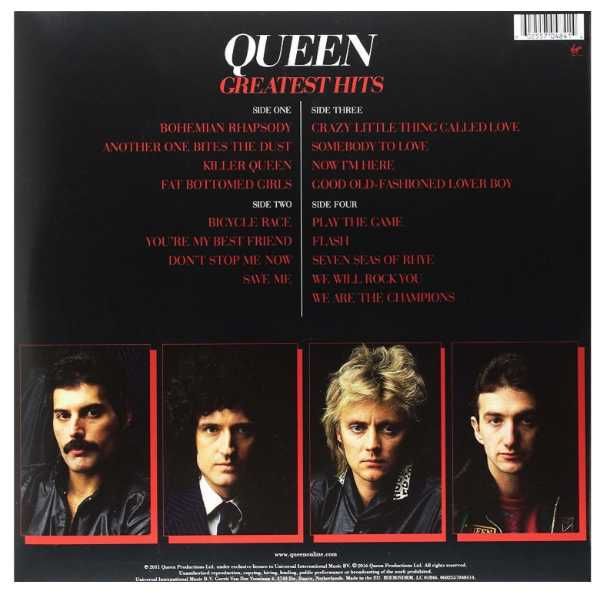 Queen - Greatest Hits 1 (Remastered) (2 Vinyl)