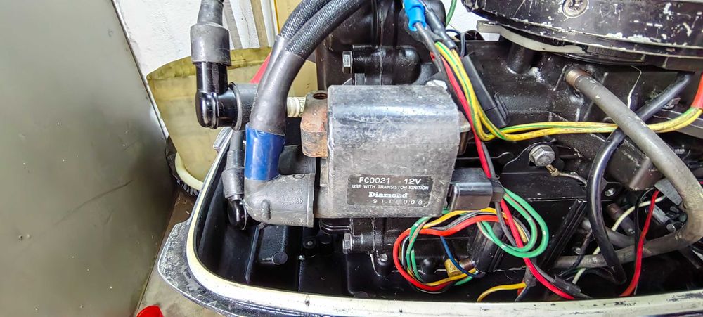 Лодка с мотором.