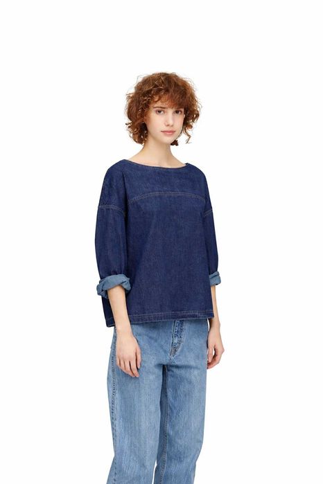 Топ от деним Uniqlo