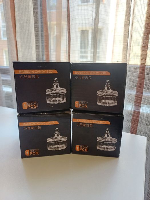 Нови стъклени съдове