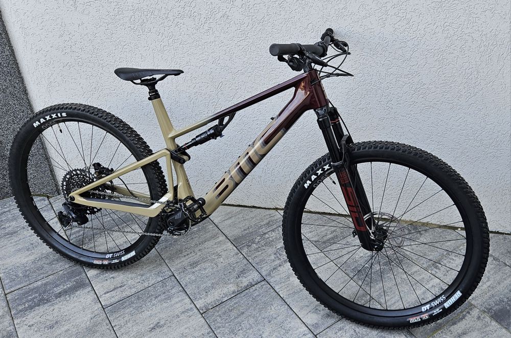 Bicicleta electrica BMC Fourstroke AMP LT full suspension full carbon motor TQ SL  GX Sram RockShox Sid