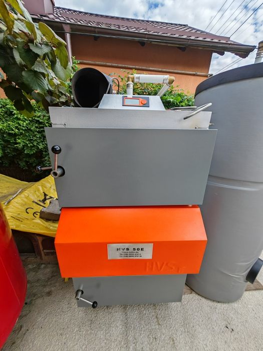 Centrala pe lemne 50 kw profesionala  Solarbayer