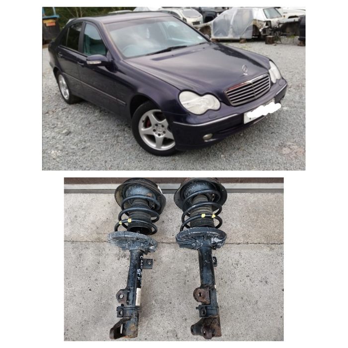 Arcuri fata cu amortizoare telescoape mercedes c class W203 c220 cdi