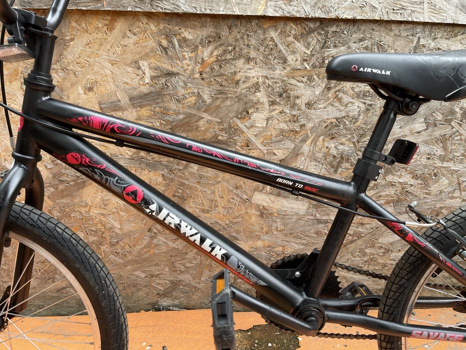 Bicicleta bmx jumper airwalk roti 20”