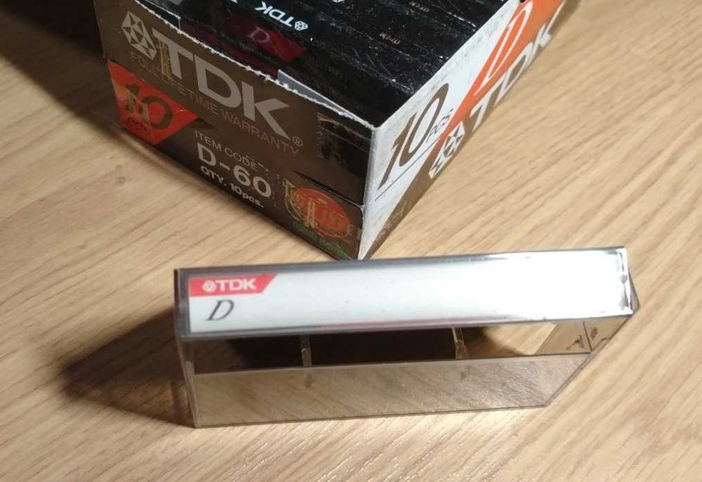 Касетки TDK D60.