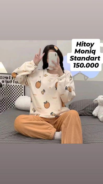 Hitoy pijama sotuvda