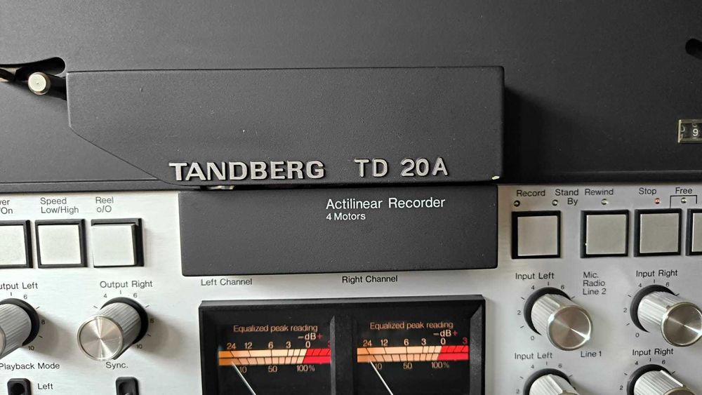 Magnetofon vintage Tandberg TD20A 4 Track