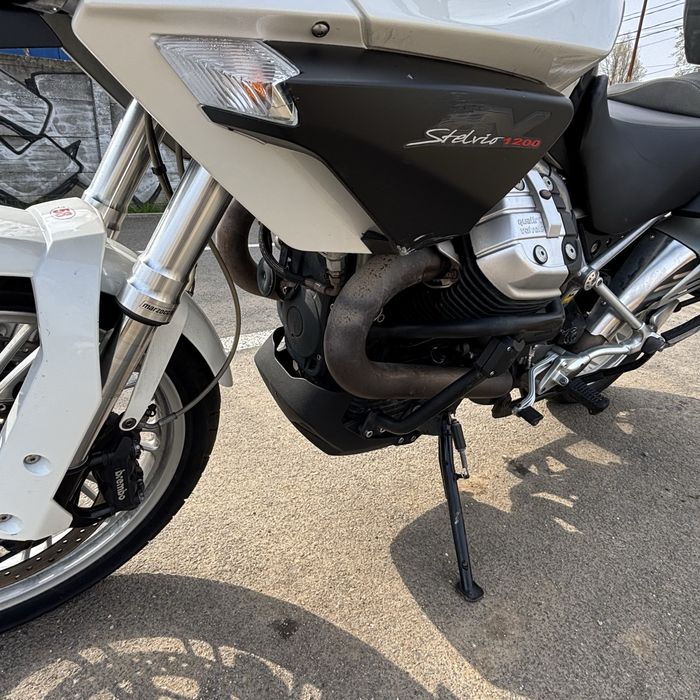 Motocicleta 1200, Moto Guzzi Stelvio, transmisie cardan, pregatita sezon, revizie completa