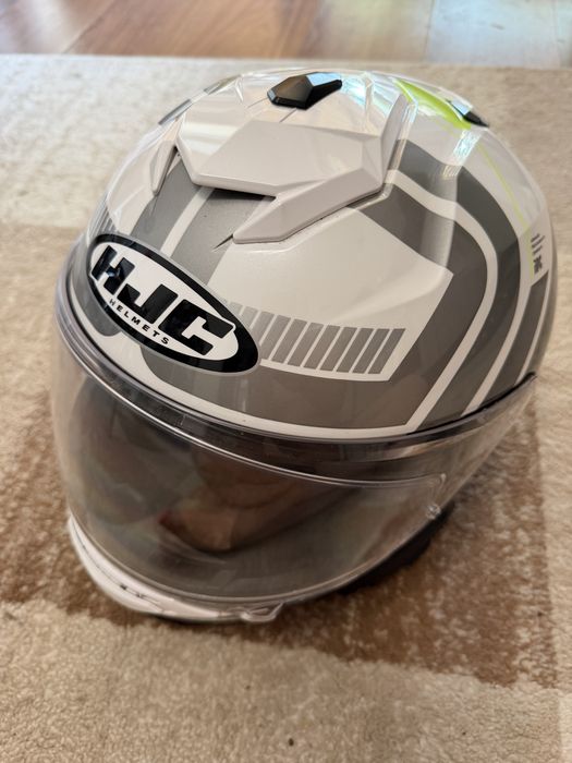 Casca moto HJC i71 XL + intercom Sena 50b
