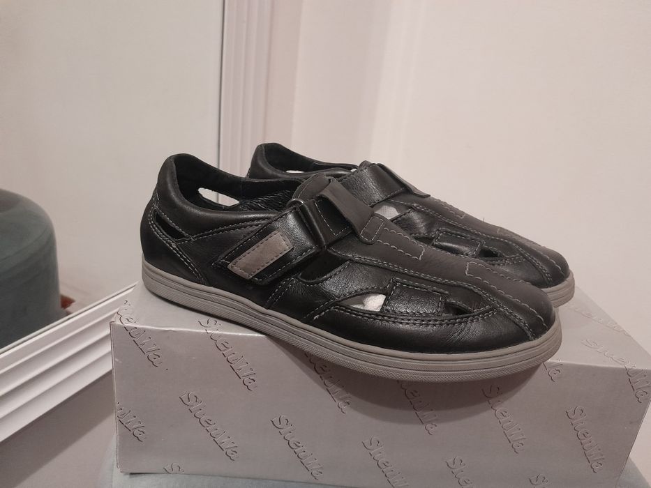 Сандалики для мальчика. Юничель, кожанные