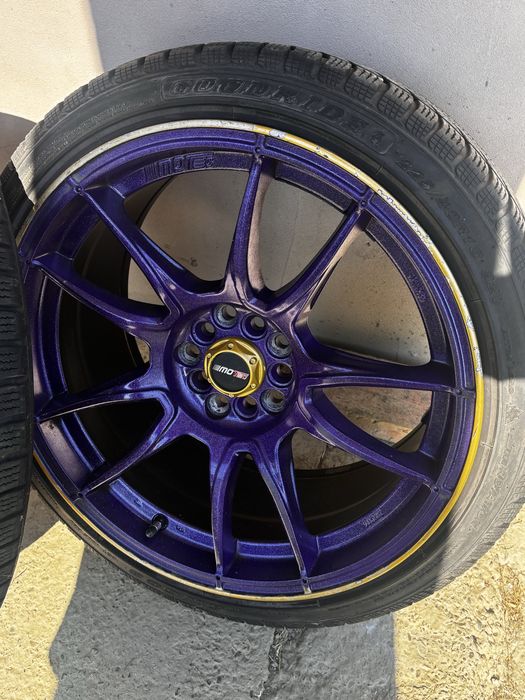 Vând/schimb jante 18” motec mcr1 două lățimi