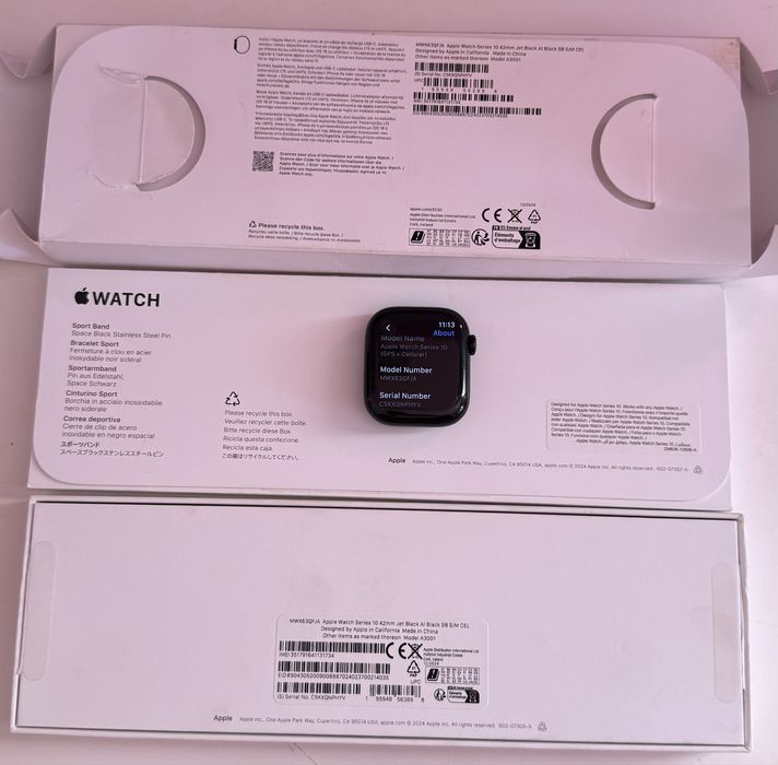 Seria 10 Celular Midnight 41 mm 100% Baterie