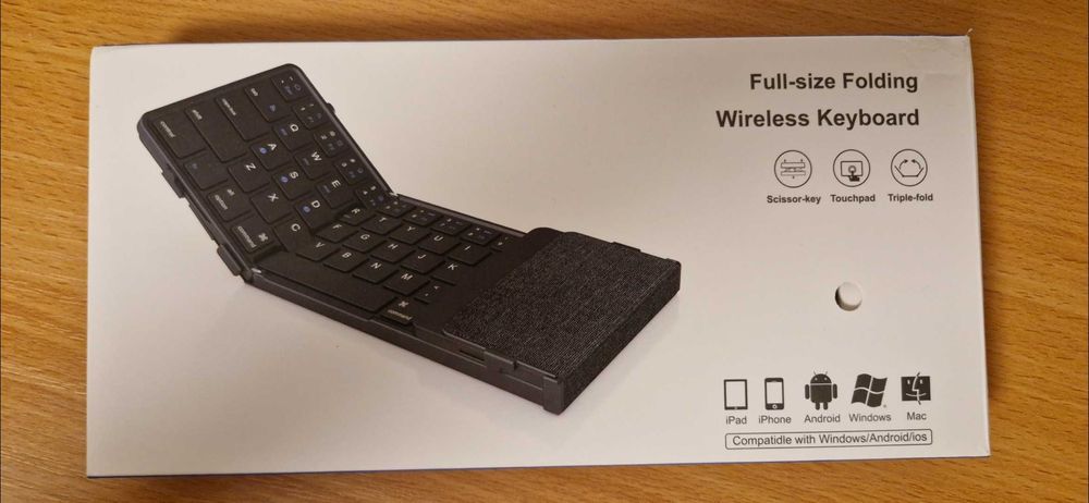 Vand tastatura pliabila Bluetooth 5 Android/Windows/ Mac/ iPad/iPhone
