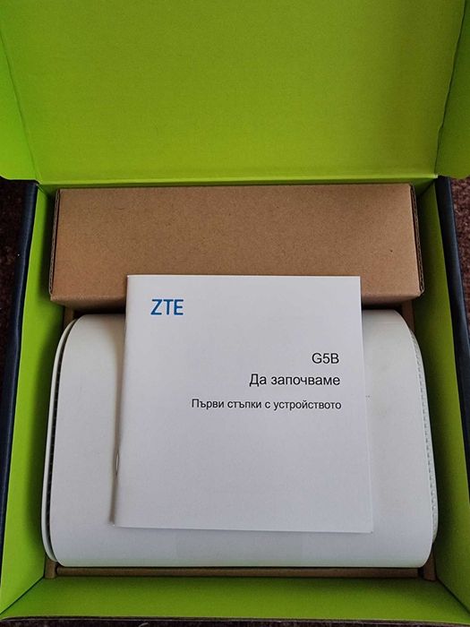 zte g5b router 5g from yettel bulgaria рутер Йеттел нов