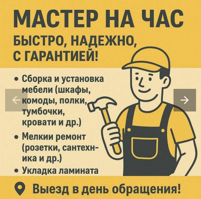 Мастер (Муж) на час