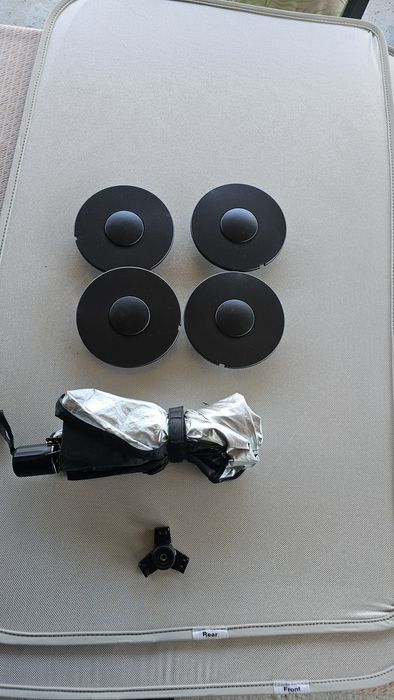 Parasolare Tesla, capace jante