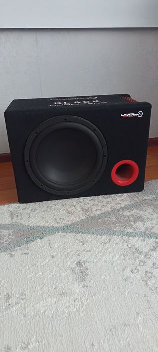 Сабвуфер УРАЛ AS-D12A Black Hurricane