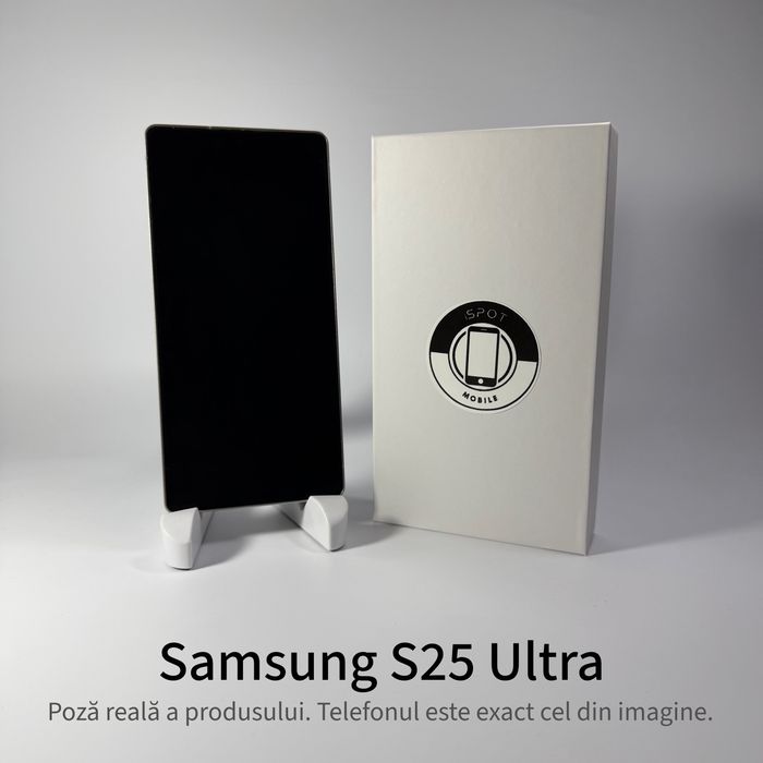 ispotmobile.ro Samsung Galaxy S25 Ultra 256GB Garanție 2 ani