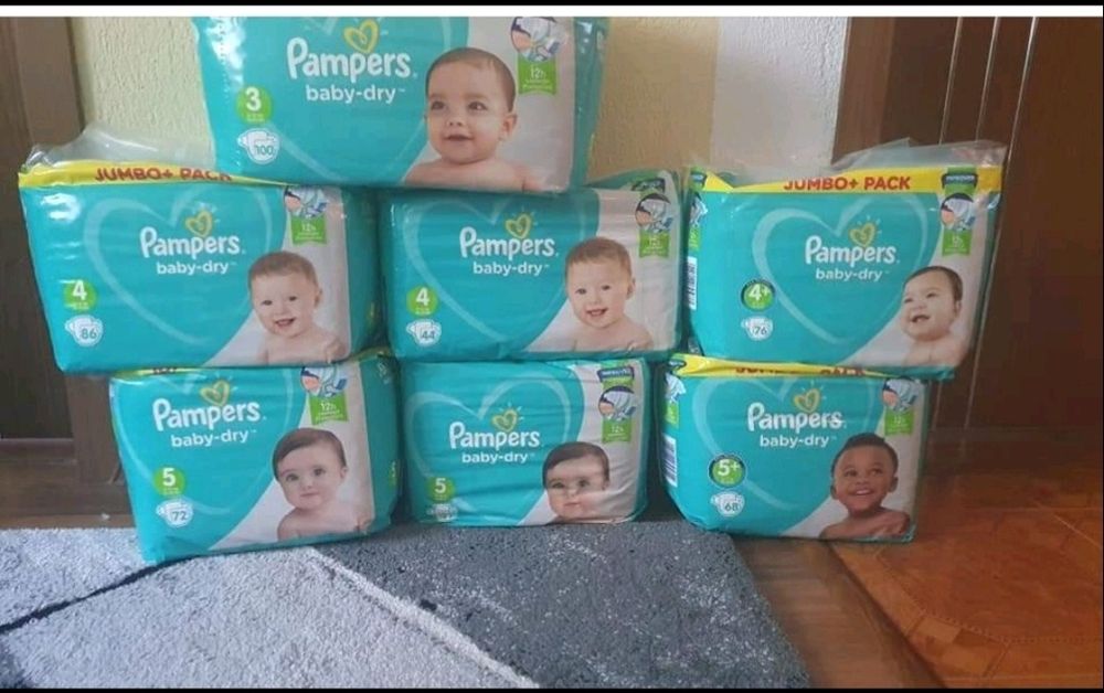 Памперси, внос от Англия