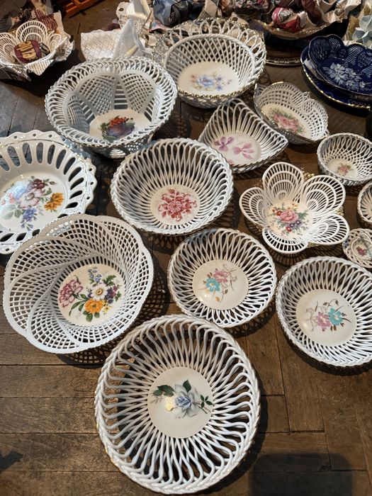 Set pahare rubin si cristal