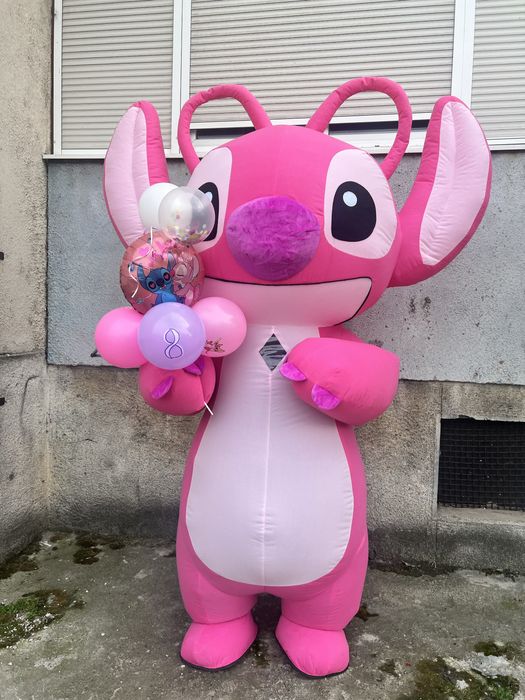 Изненада с Гигантски Стич или Ейнджъл (розов Стич)!