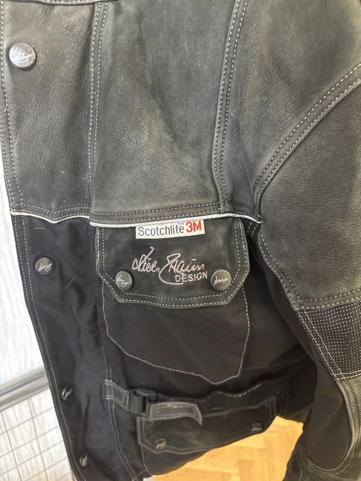 Кожено мото яке с протектори