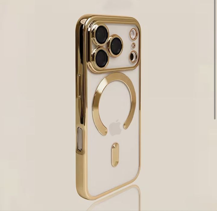 Iphone 17 17 AIR 17 PRO 17 PRO MAX - Husa MagSafe Glitter Clear
