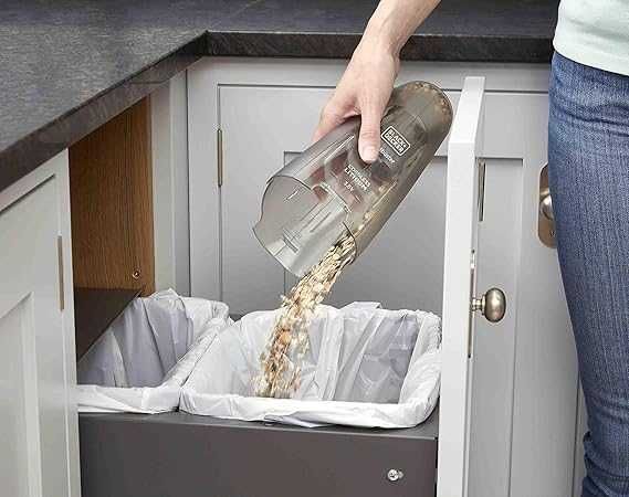 BLACK+DECKER dustbuster 3.6V безжична ръчна прахосмукачка, NVC115JL-QW