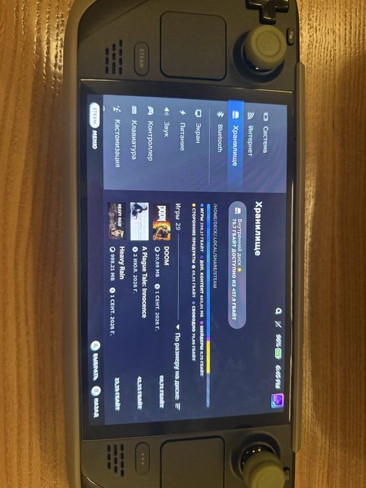Steam Deck OLED 512гб + топовые аксессуары