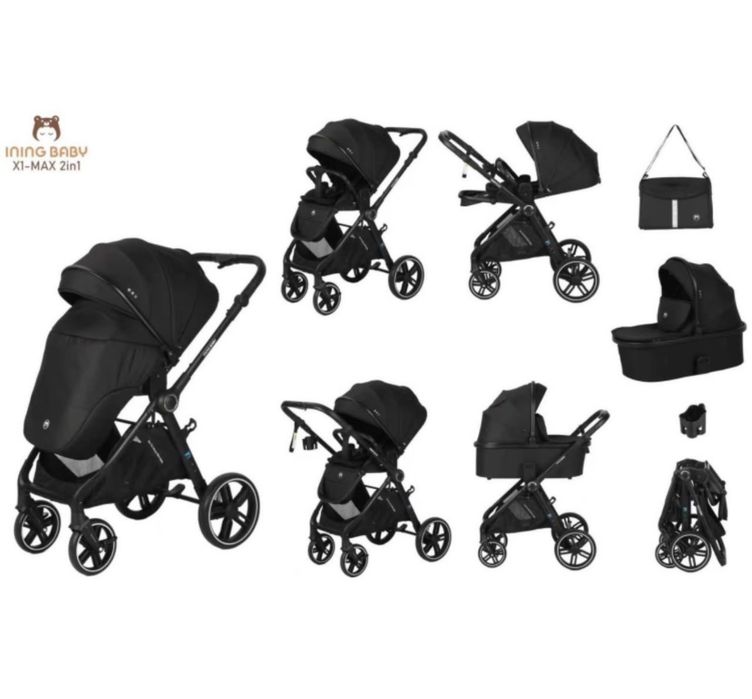 Коляска Ining baby 2 в 1 сатылады