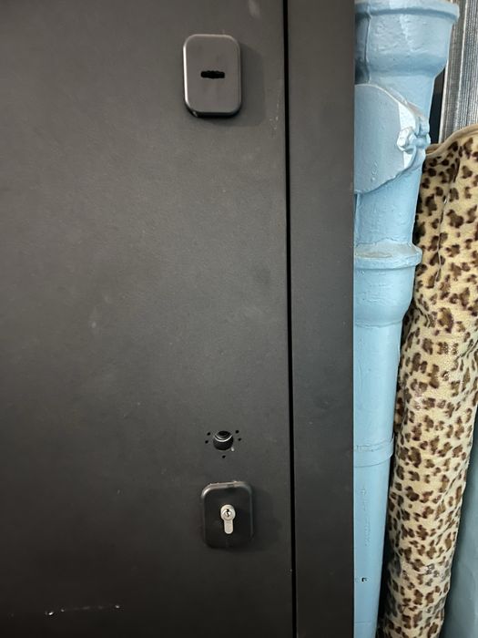 Дверь металлическая.