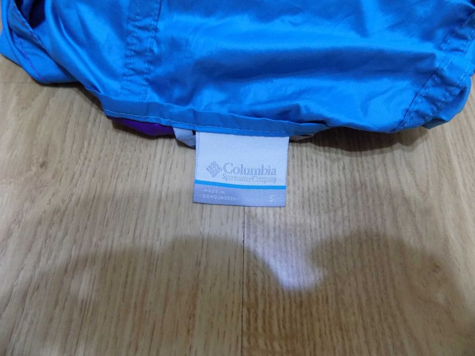 горнище columbia ветровка яке худи суичър анорак туризъм планина мъжко оригинал S