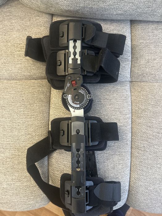 Ортеза ползвана 20 дни с градуси за регулиране