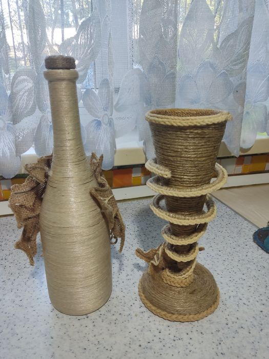 Набор из джутовой нити