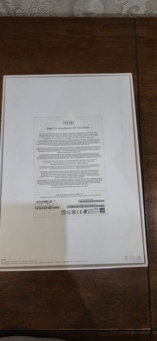 Apple IPad 7th Generation Wi-Fi + Cellular 128 Gb
