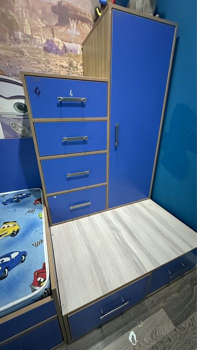 Детский гарнитур  для мальчика 70000 с матрасом