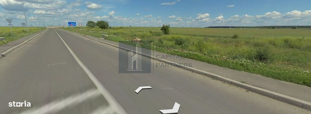 Teren intravilan 1.300 mp | Brănești Ilfov | DJ100 | Front 74 ml