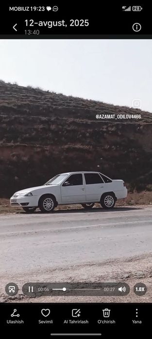 Nexia 2 gibrit 2015 yil