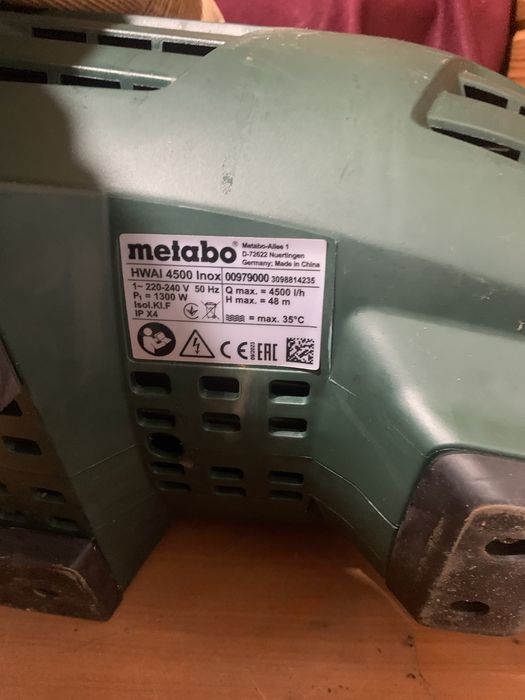 Hidrofor Automat Metabo cu sau fara montare