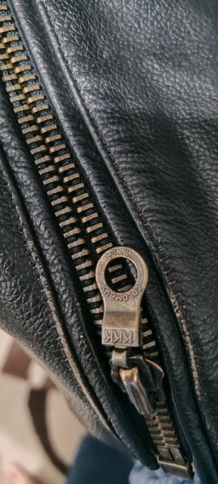 Geaca biker piele naturala groasa