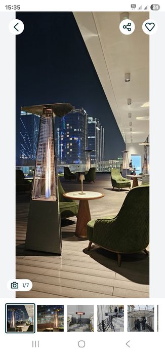 Аренда Обогреватель . Уличный Електр обогревател . Газовиый