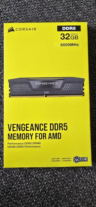Memorie Ram Corsair Vengeance Kit 32Gb (2 x 16Gb ) Ddr5 6000 MHz CL36