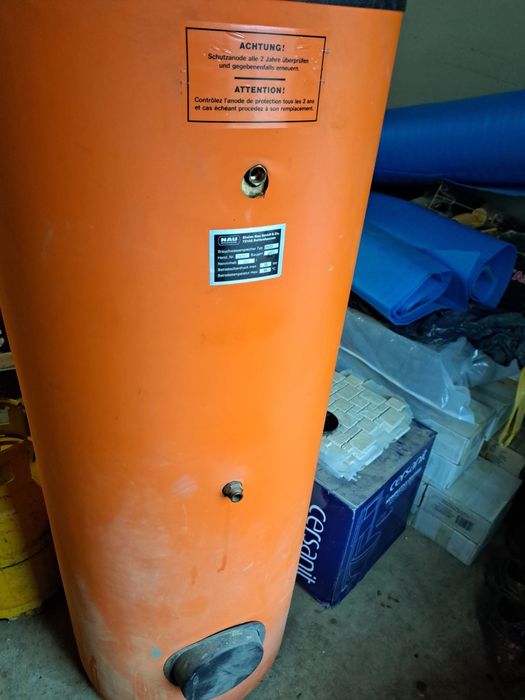 Boiler sol 200 L , cu 1 serpentina 1”