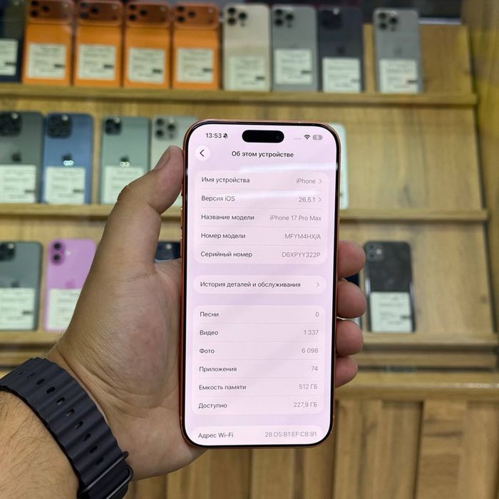 Iphone 17 Pro Max / 512gb / 100% / ID5306